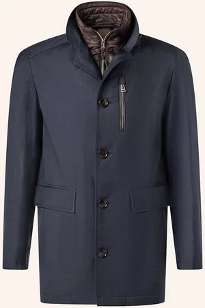 Windsor Jacke Rovago Mit Herausnehmbarer Blende blau
