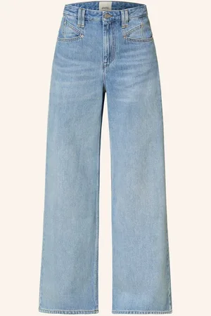 Marant Etoile Straight Jeans Lemony blau