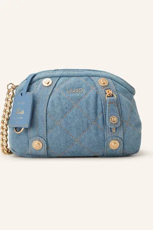 Liu Jo Schultertasche Kate Small Mit Nieten blau