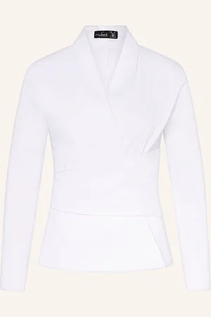 Van Laack Blusenshirt In Wickeloptik Donika