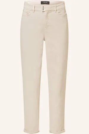 Marc Cain Straight Jeans Riad Mit Schmucksteinen beige