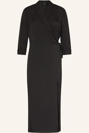 THEORY Wickelkleid Aus Seide Mit 3/4-Arm