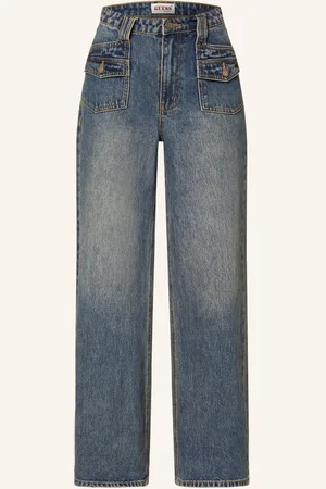 Guess Straight Jeans blau
