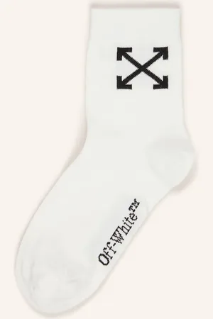 OFF-WHITE Strümpfe Arrow weiss