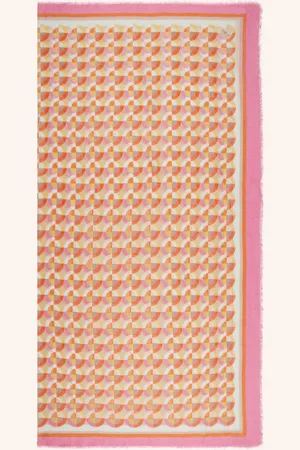 MALA ALISHA Tuch Koogles Mit Leinen pink