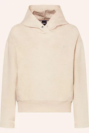 HUGO BOSS Hoodie Enolari beige