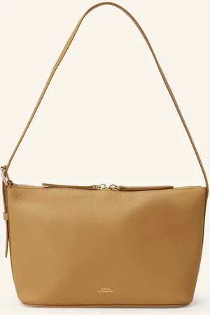 A.P.C. Schultertasche beige