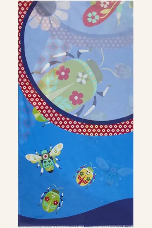 Barbieri Tuch blau