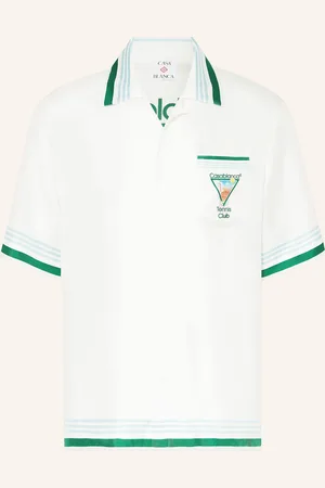 Casablanca Resorthemd Comfort Fit Aus Seide weiss