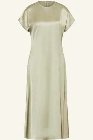 PESERICO SIGN Cocktailkleid Aus Satin gruen