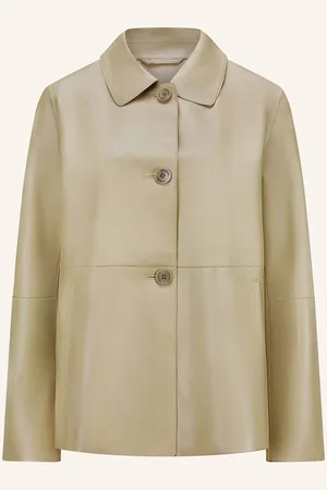 Milestone Lederjacke Msbell gruen
