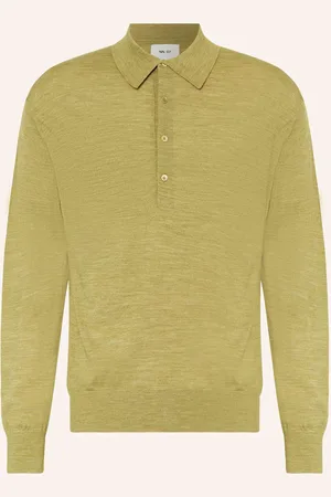 NN.07 Strick-Poloshirt Raymond gruen
