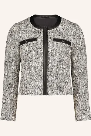 Betty Barclay Bouclé-Jacke Mit Glitzergarn schwarz