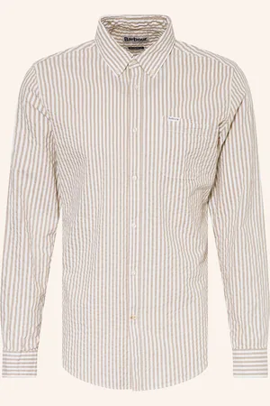 Barbour Hemd Cresswell Tailored Fit braun