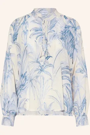 MARELLA Blusenshirt Aus Seide blau