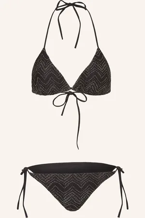 Missoni Triangel-Bikini Mit Glitzergarn