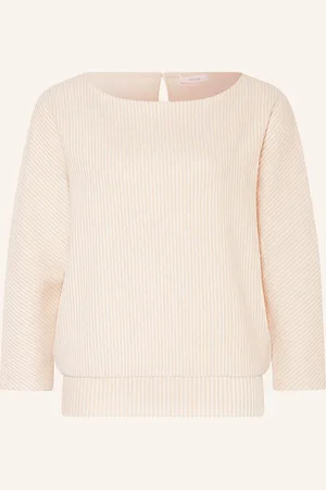 Opus Sweatshirt Geipen Mit 3/4-Arm weiss