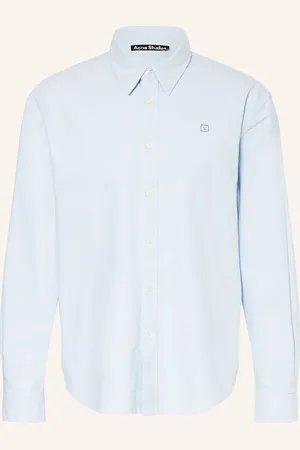 Acne Studios Hemd Comfort Fit blau