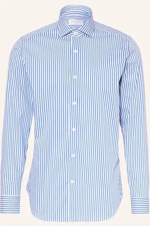 Tintoria Mattei Hemd Regular Fit blau