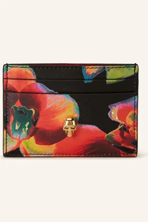 Alexander McQueen Kartenetui pink