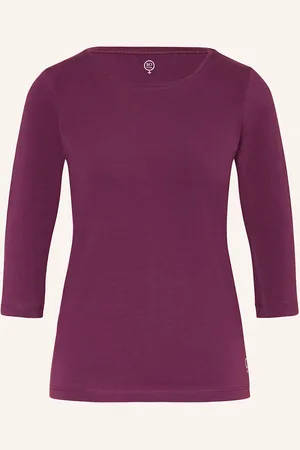 BOVIVA Shirt Mit 3/4-Arm rot