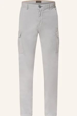 Napapijri Cargohose Yasuni Extra Slim Fit grau