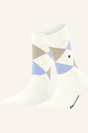 Burlington Socken Covent Garden weiss