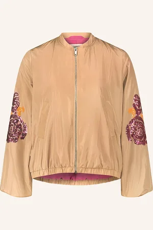 Cartoon Blouson Mit Pailletten
