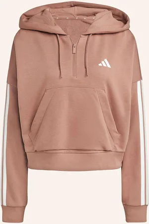 adidas Hoodie Essentials 3-Stripes braun