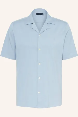 AllSaints Resorthemd Hudson Relaxed Fit blau