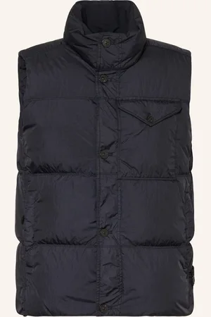Stone Island Daunenweste blau