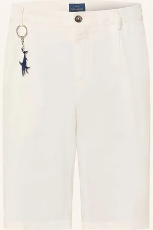 Paul & Shark Shorts Mit Leinen grau