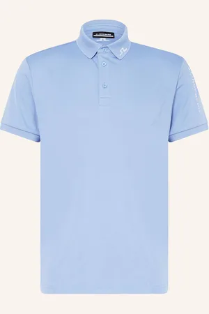 J Lindeberg Funktions-Poloshirt blau