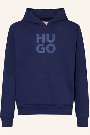 HUGO BOSS Hoodie blau