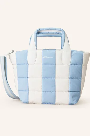 VeeCollective Shopper Porter Tote Small Mit Pouch weiss
