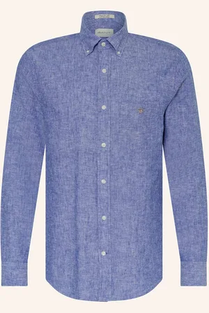 GANT Hemd Regular Fit Mit Leinen