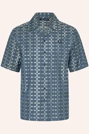 Fred Perry Resorthemd Comfort Fit blau