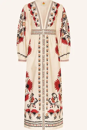 Farm Rio Kleid beige