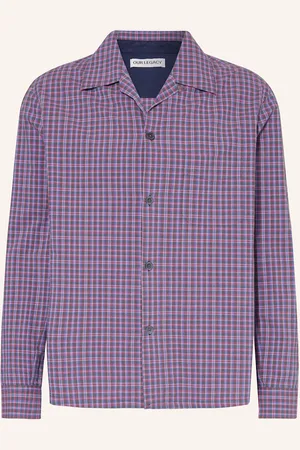 OUR LEGACY Hemd Heusen Comfort Fit blau