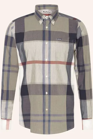 Barbour Hemd Harris Tailored Fit grau