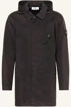 Stone Island Parka Mit Abnehmbarer Kapuze