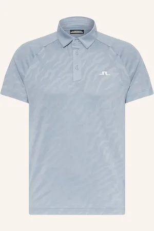 J Lindeberg Funktions-Poloshirt blau