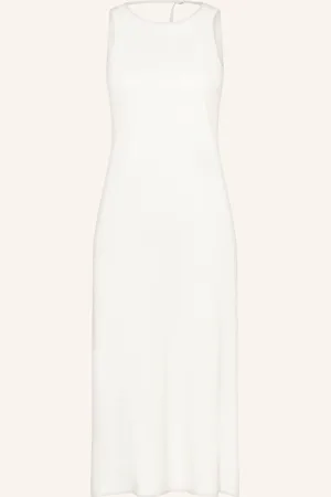 Patrizia Pepe Etuikleid Mit Leinen beige
