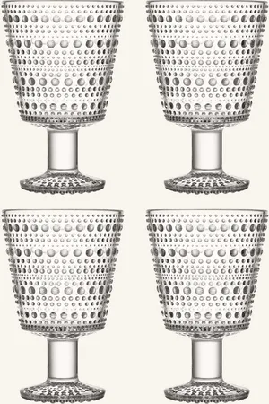iittala 4-Tlg. Set Trinkgläser Kastehelmi