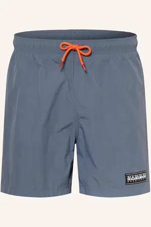 Napapijri Badeshorts Box Logo blau