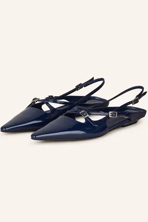 Jeffrey Campbell Slingballerinas Fax.Me-Lo blau