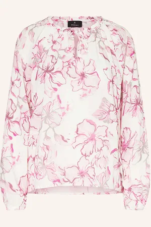 monari Blusenshirt Mit Rüschen rosa