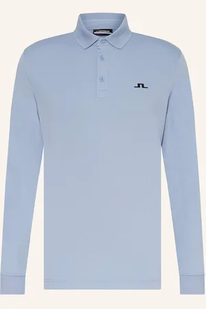 J Lindeberg Funktions-Poloshirt blau