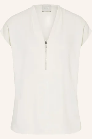 Calvin Klein Blusentop Georgette weiss