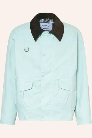 Barbour Fieldjacket blau
